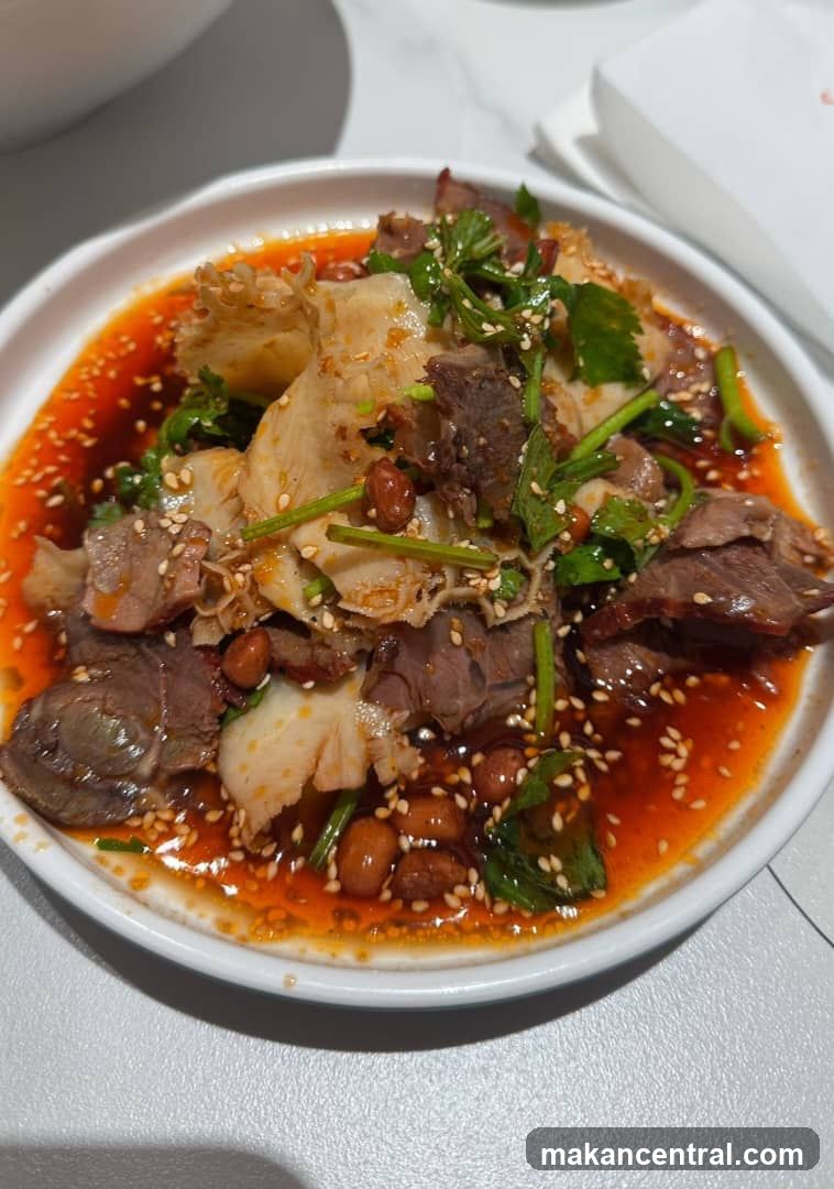 Spicy Beef and Tripe Dish