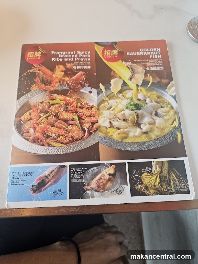 Menu Highlights