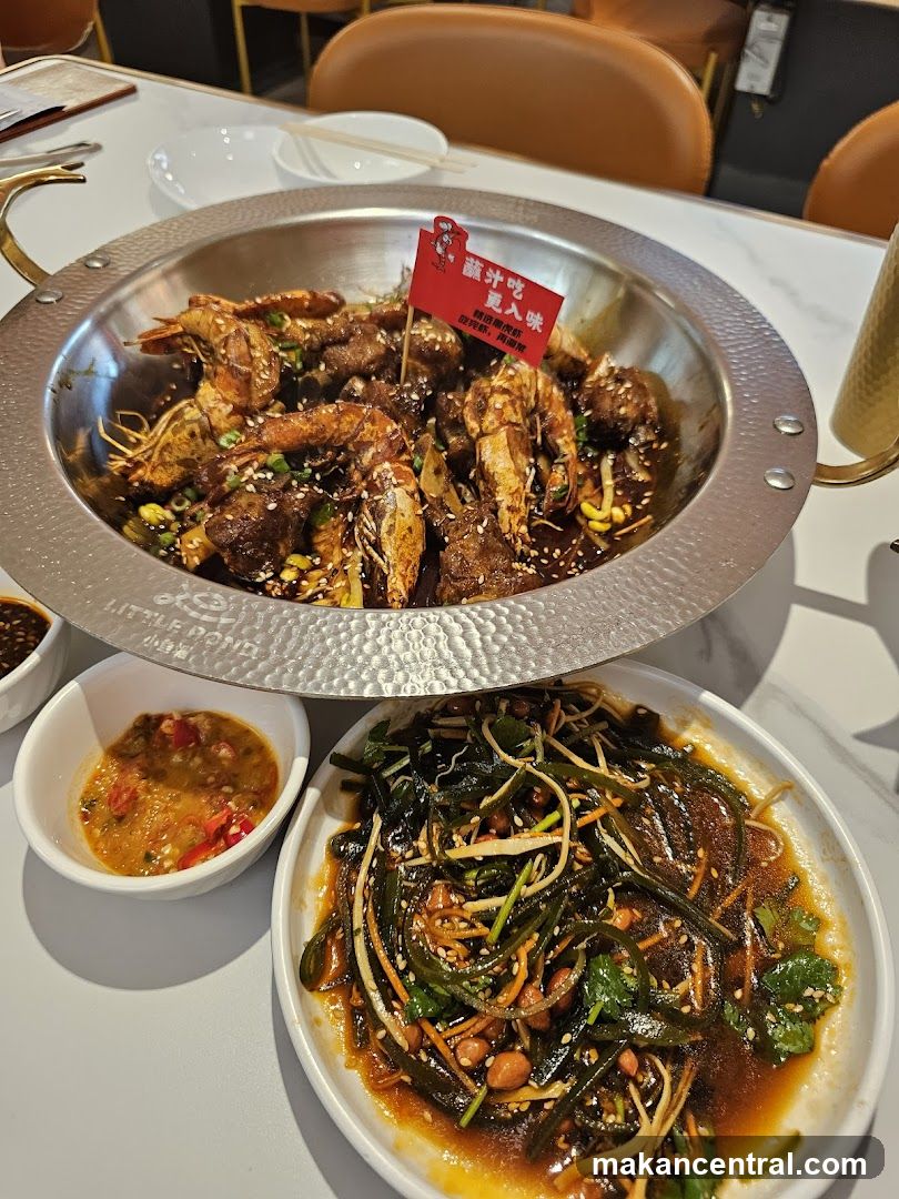 Spicy Shrimp and Meat Dish