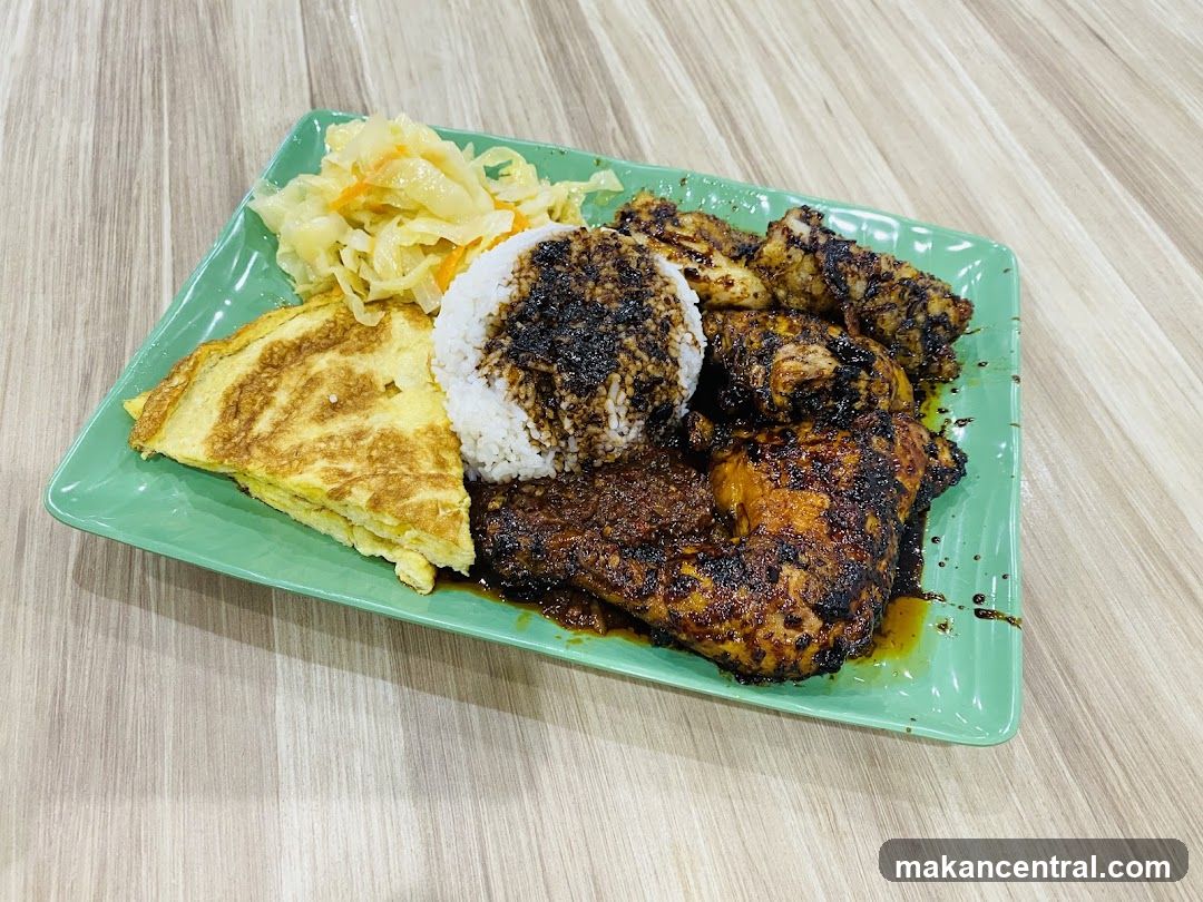 Grilled Chicken Rice Plate
