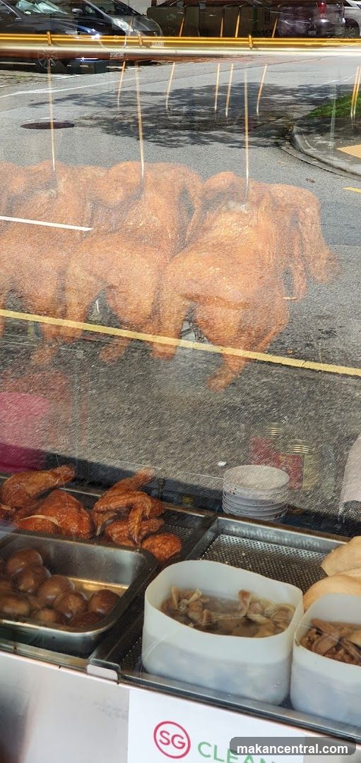 Roasted Chickens and Other Food Items