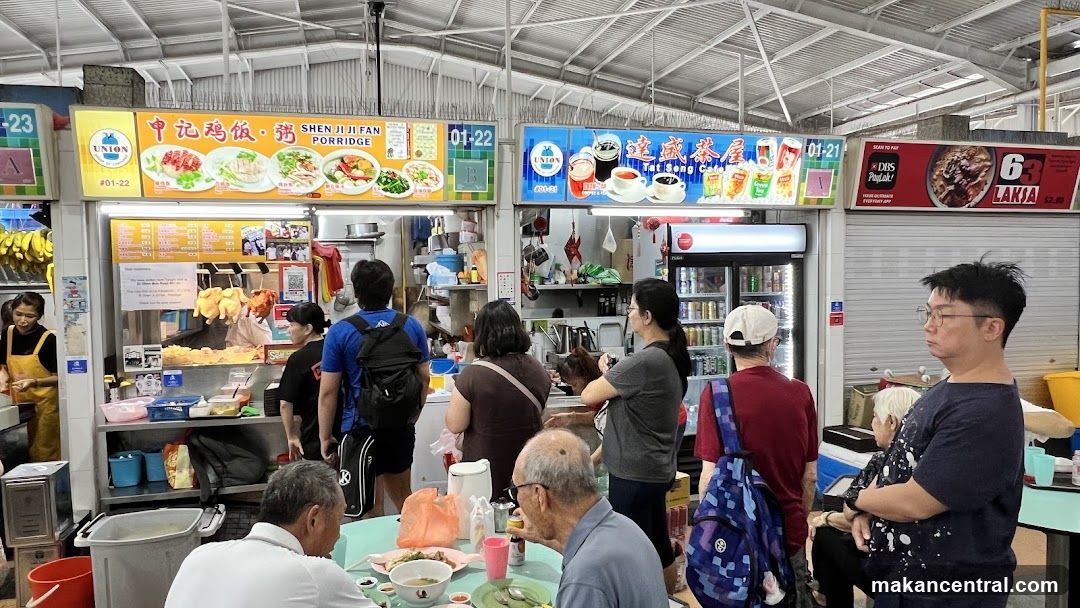 Food Stalls in a Market