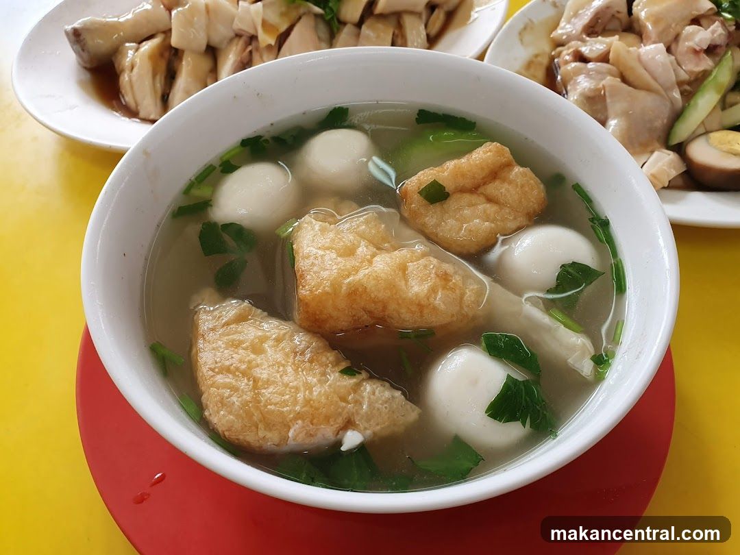 Fish Ball Soup with Chicken
