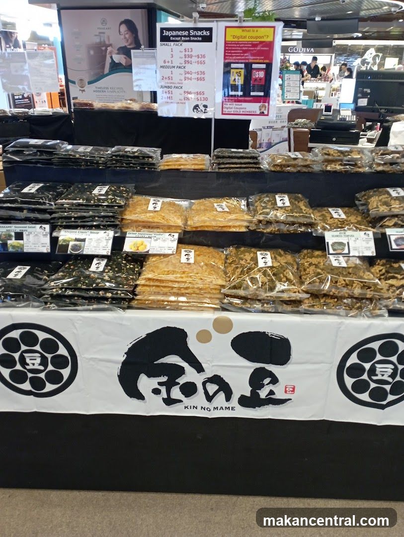 Japanese Snacks Display