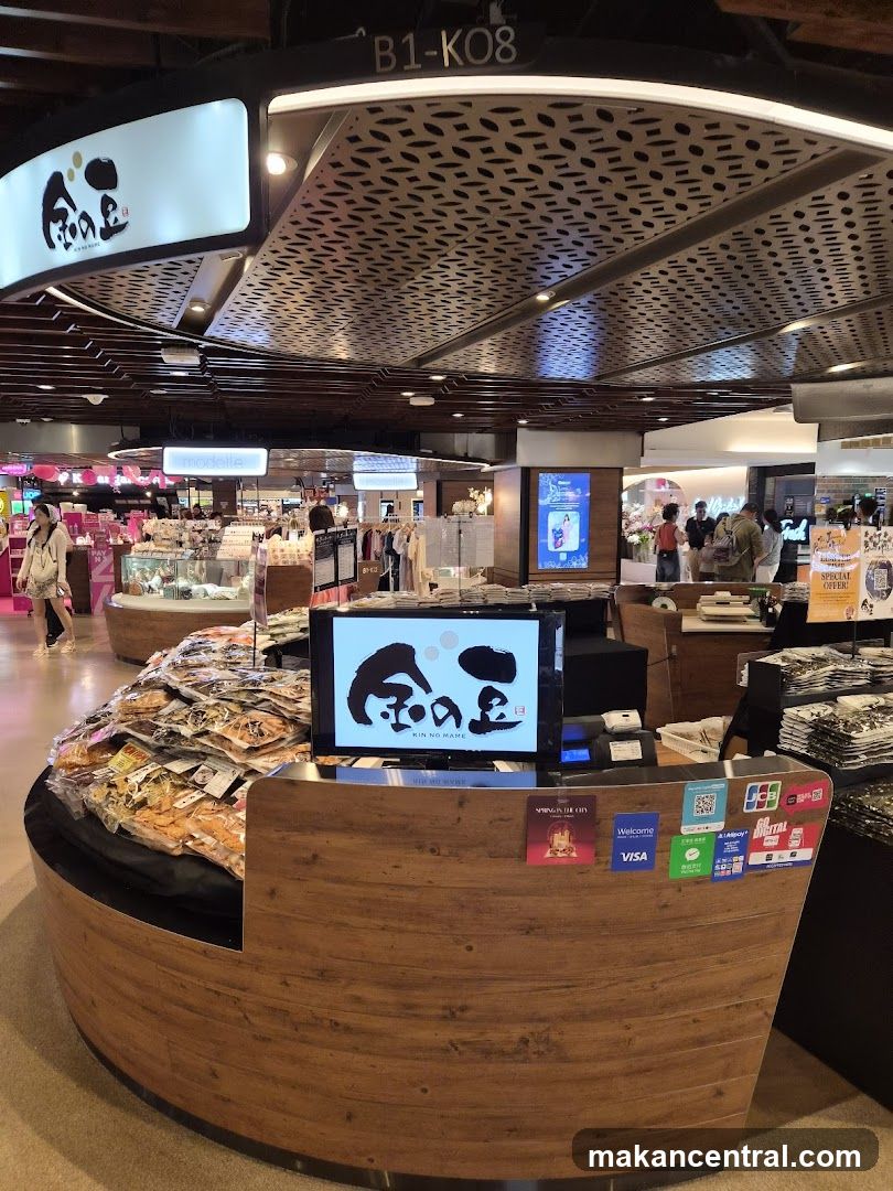 Store Interior with Display Counter