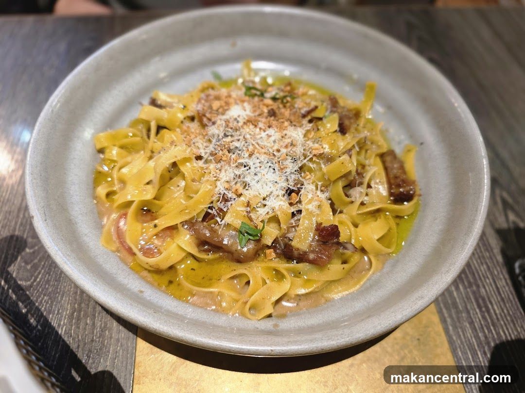 Fettuccine Pasta Dish