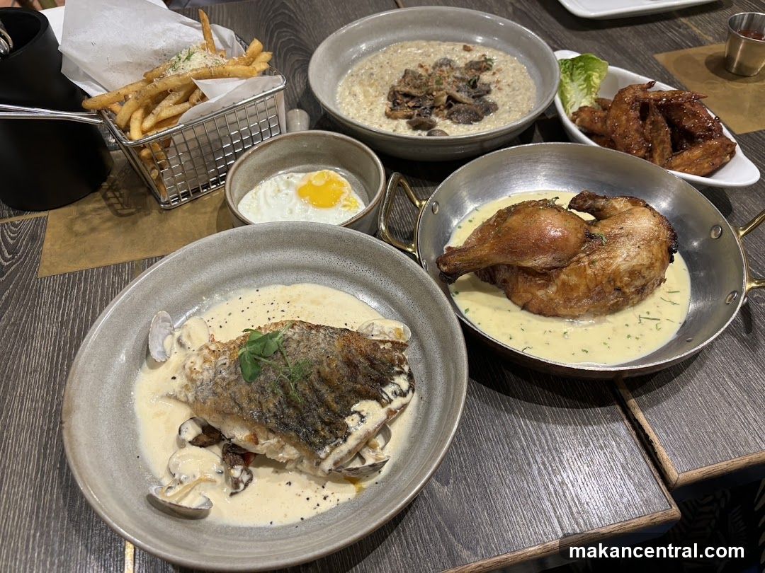 Assortment of Dishes