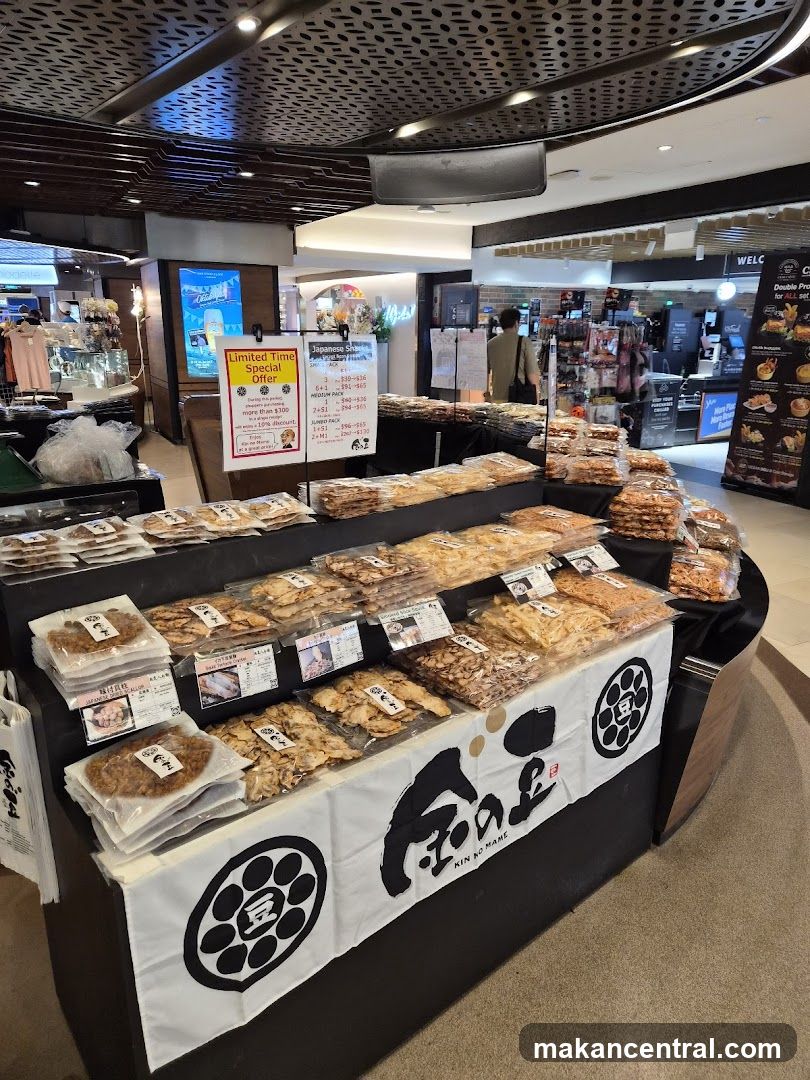 Japanese Snacks Display