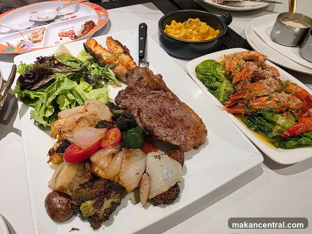 Steak and Shrimp Dinner