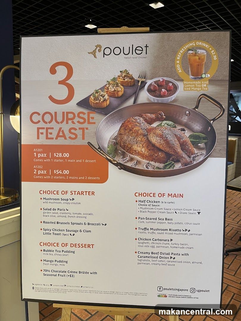 3 Course Feast