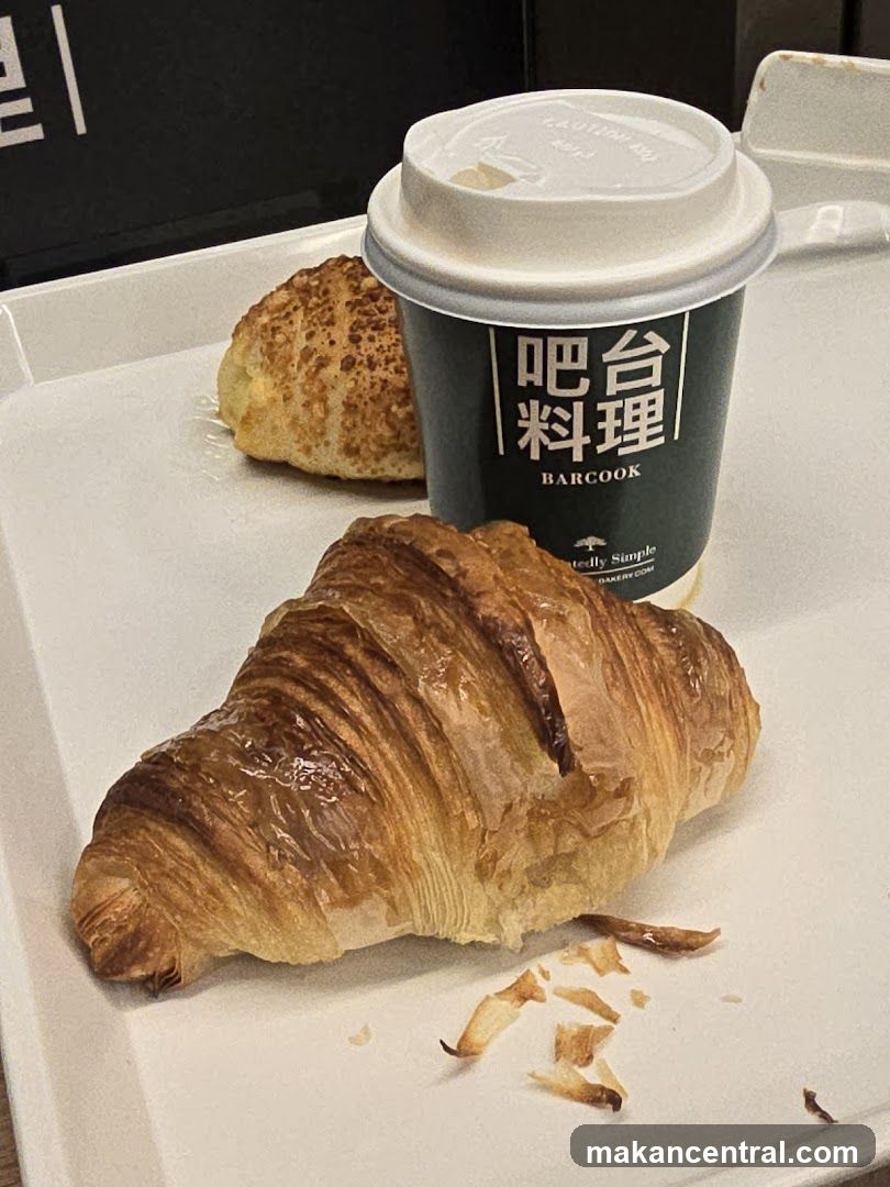 Croissant and Coffee