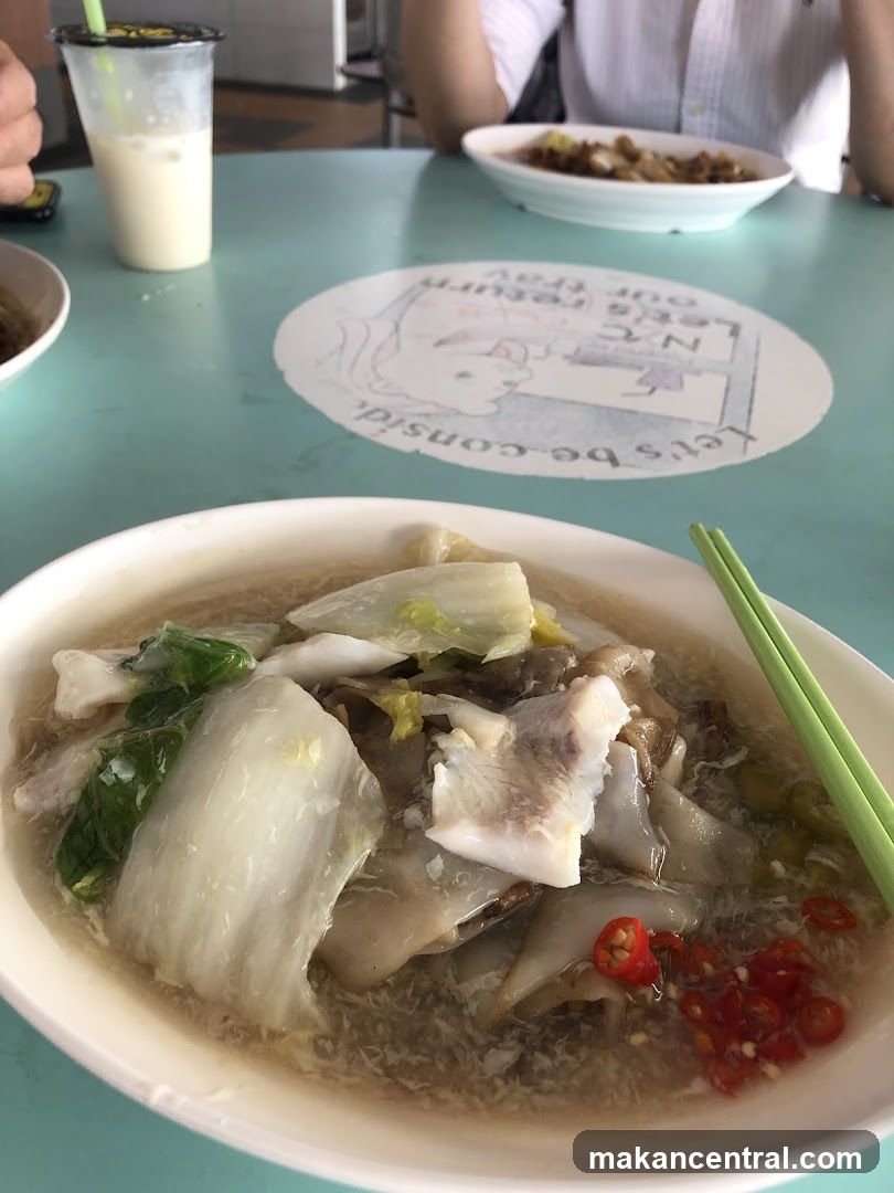 Noodles with Fish and Vegetables