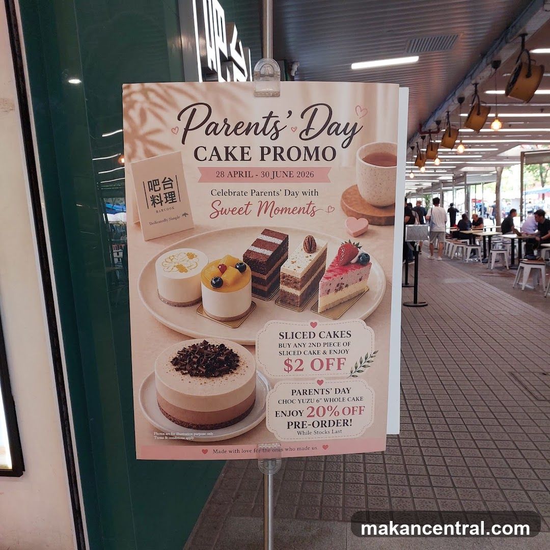 Parents' Day Cake Promo