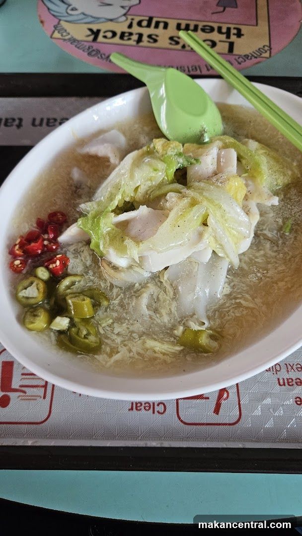 Noodle Soup with Chili