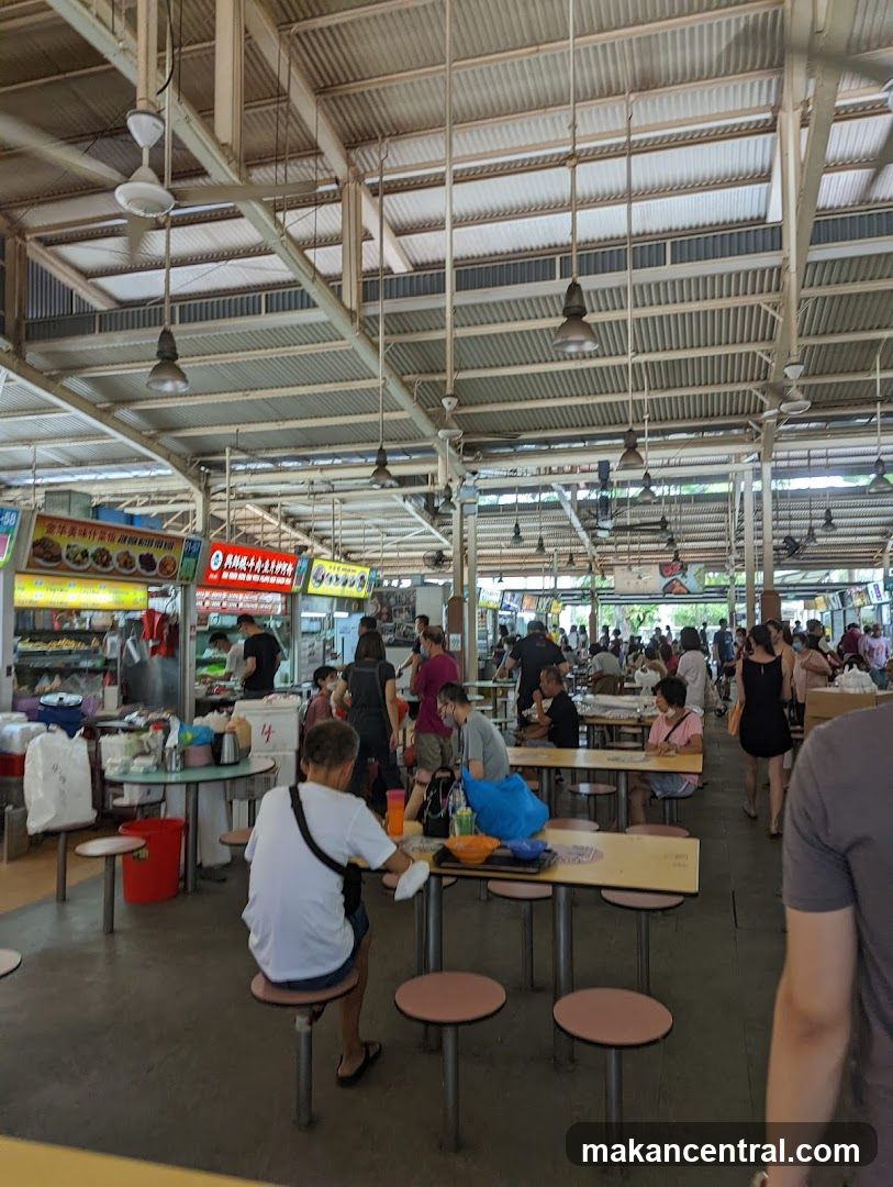 Busy Food Court