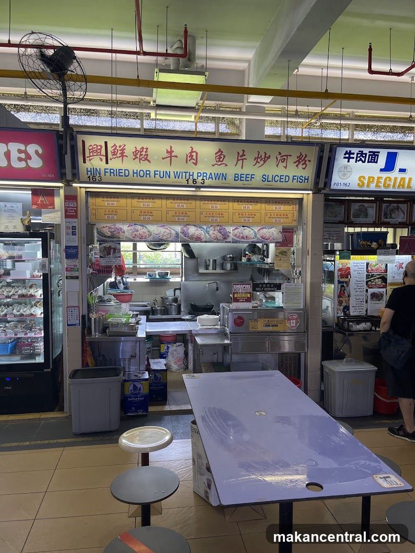 Hin Fried Hor Fun With Prawn