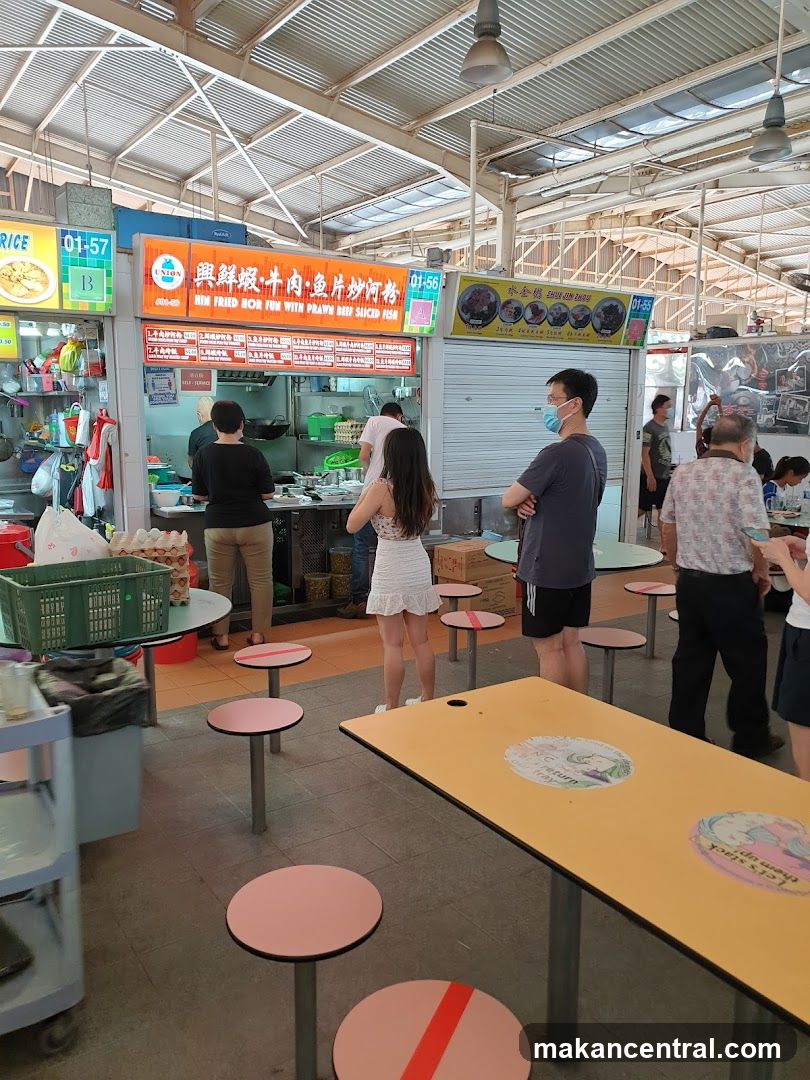 Food Stall in a Market