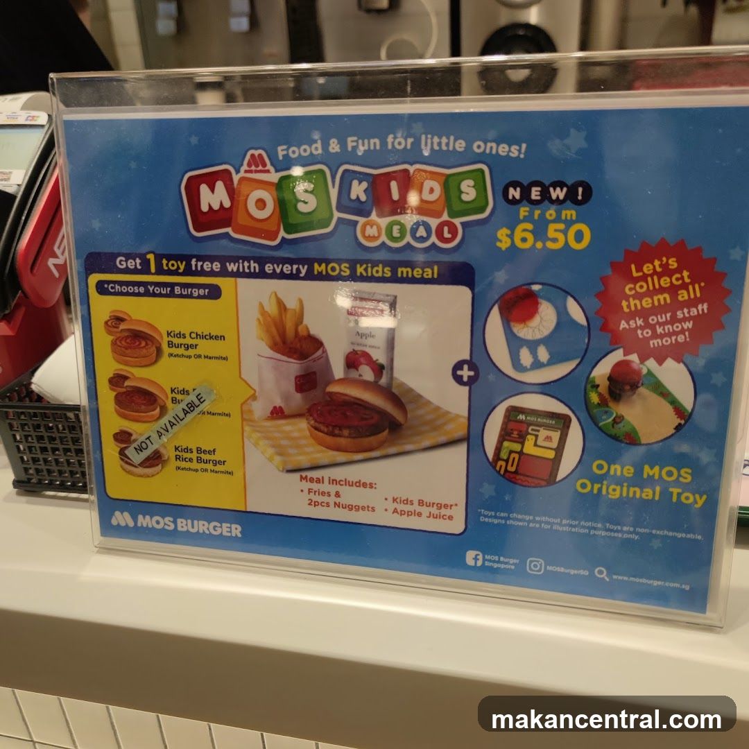 MOS Kids Meal Promotion