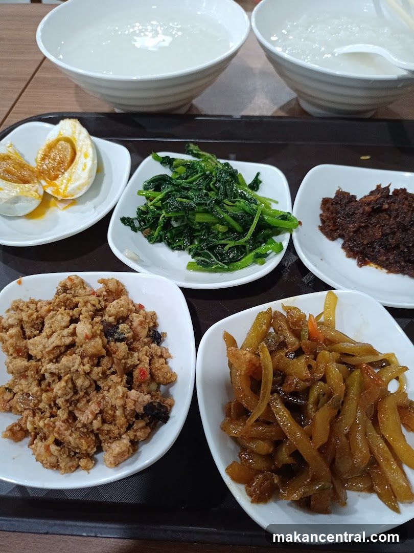 Congee with Side Dishes