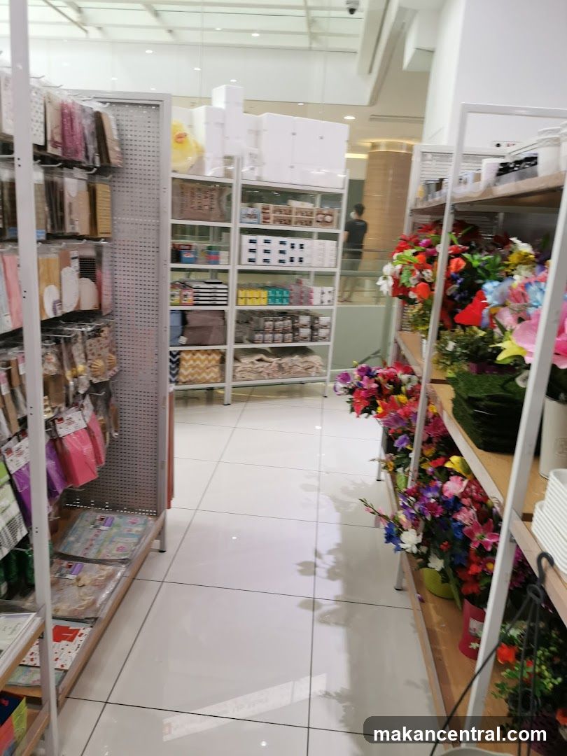 Store Interior with Shelving