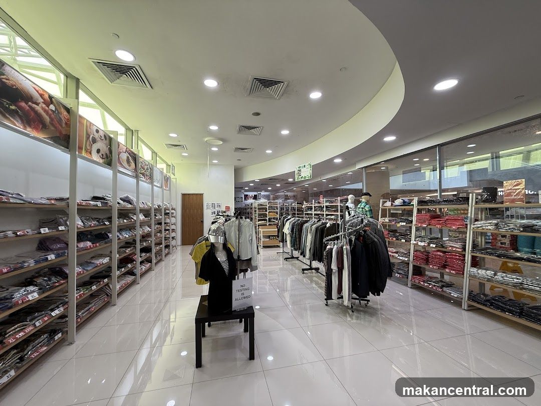 Clothing store interior