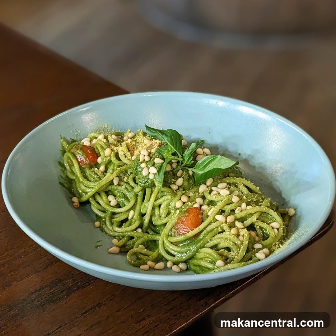 Spaghetti with Pesto