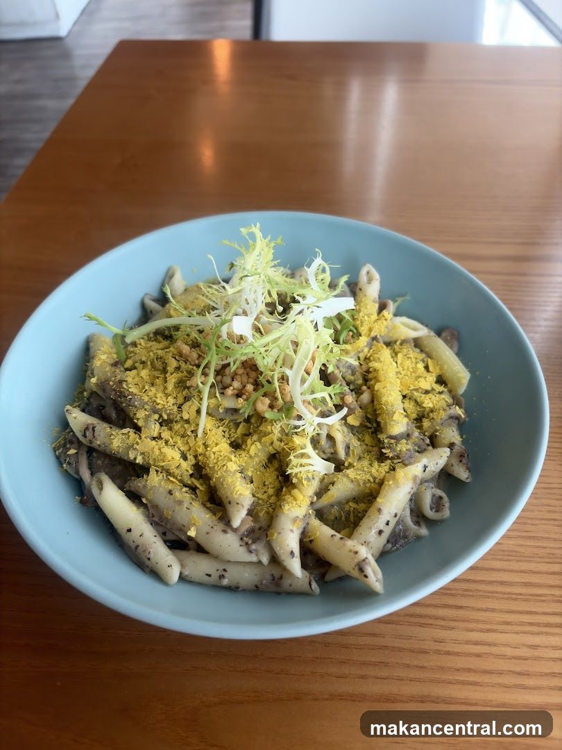 Penne Pasta with Toppings
