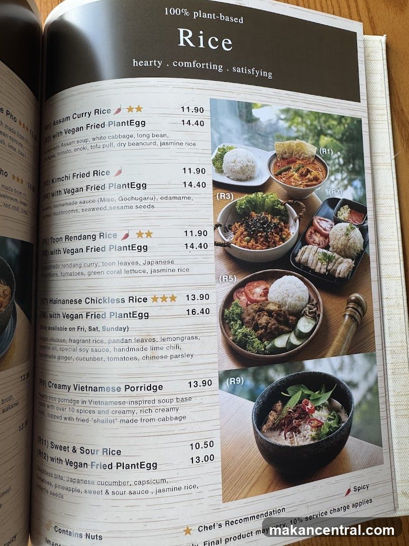 100% plant-based Rice