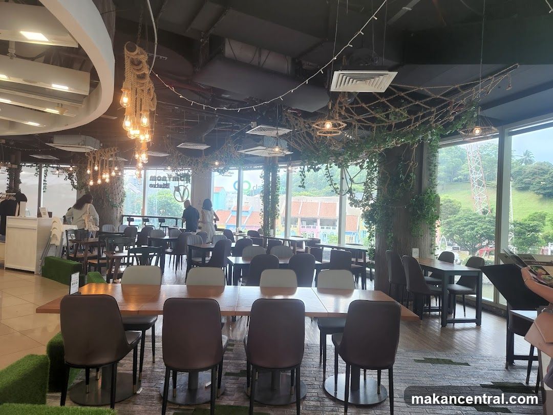Restaurant Interior with Natural Decor