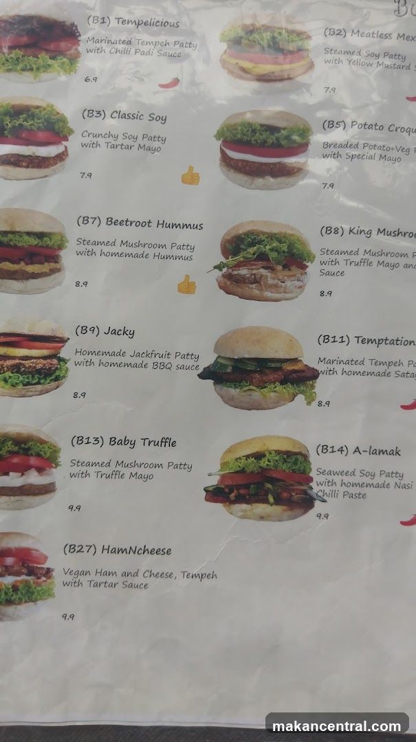 Burger Menu