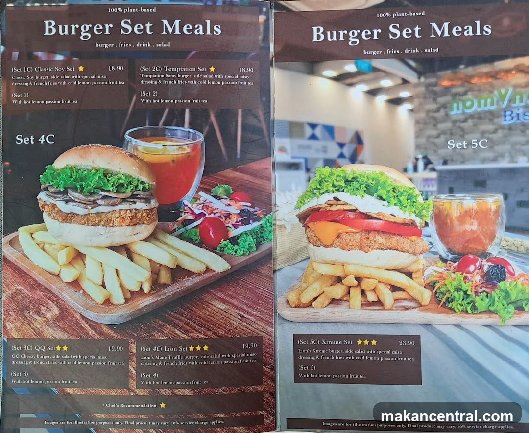 Burger Set Meals