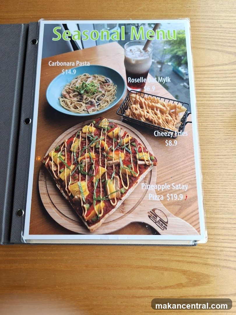 Seasonal Menu