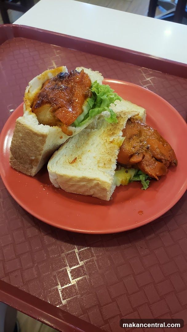 Sandwich on a plate