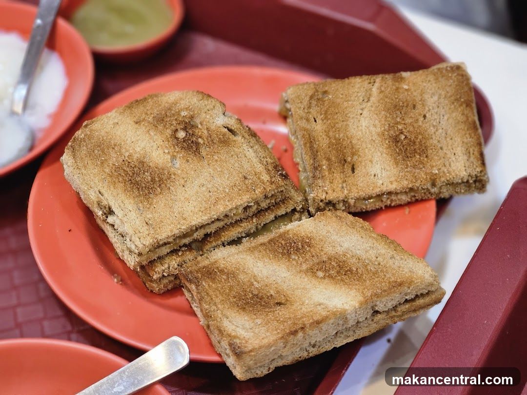 Toast with Kaya and Butter