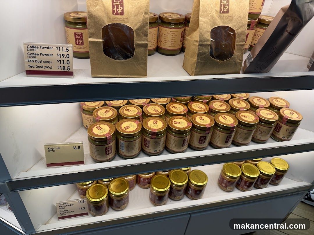 Jars of Food Products