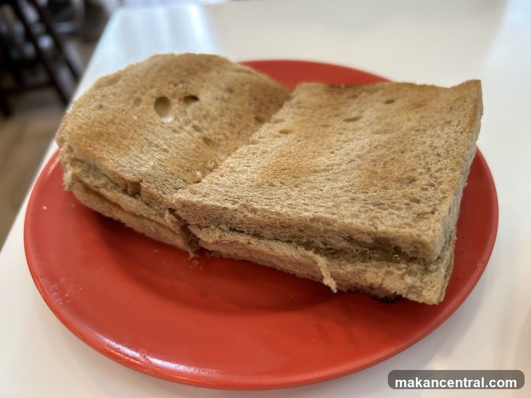 Toast with Kaya and Butter