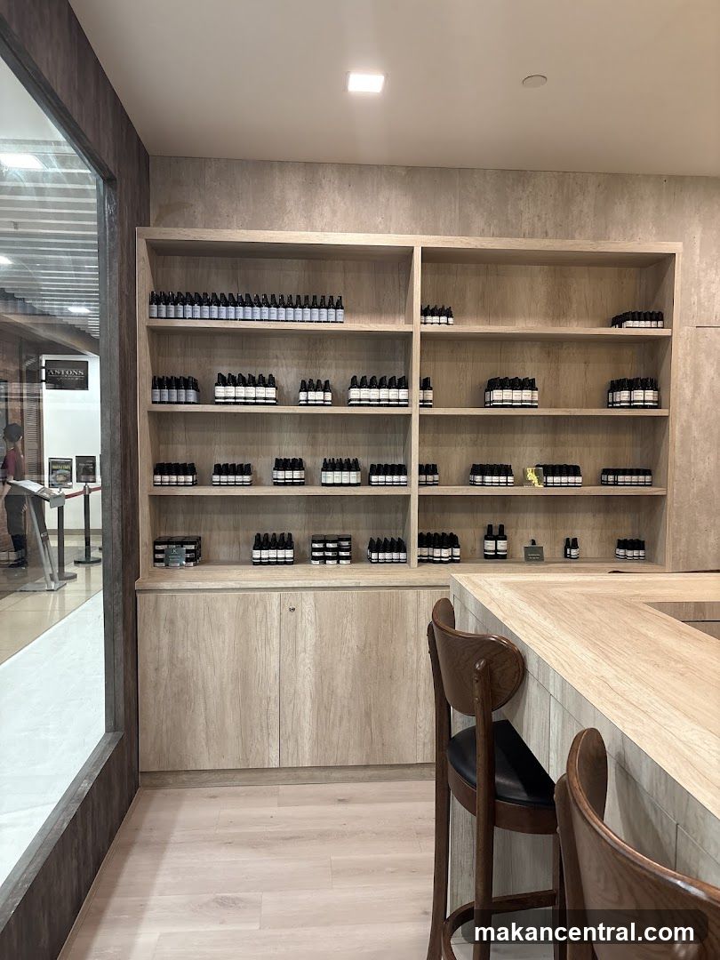 Store Interior with Shelving