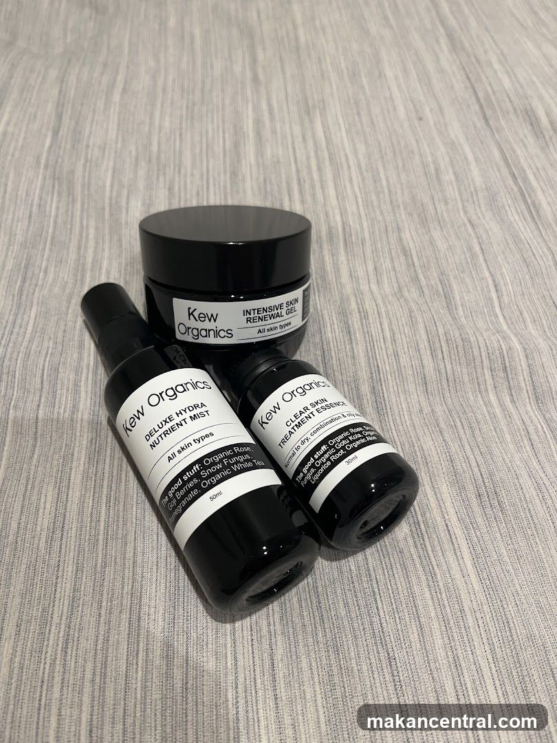 Kew Organics Skincare Products