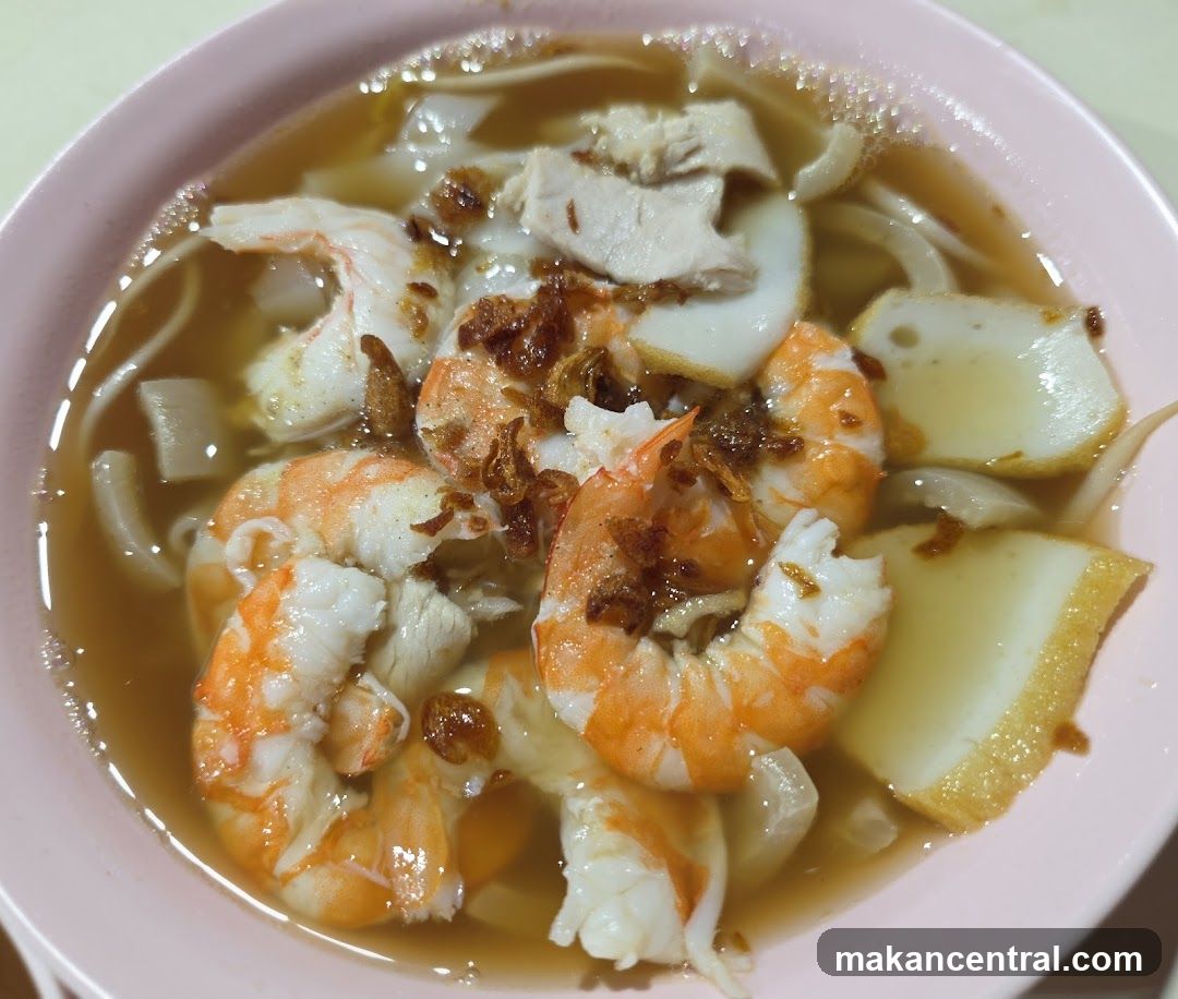 Shrimp Noodle Soup