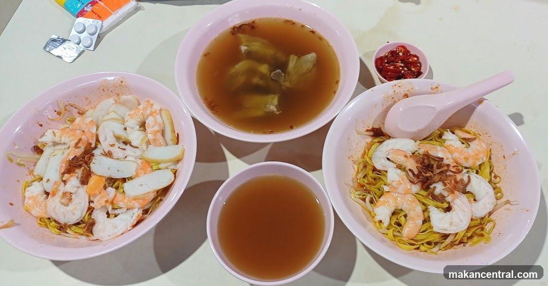 Shrimp Noodles and Soup