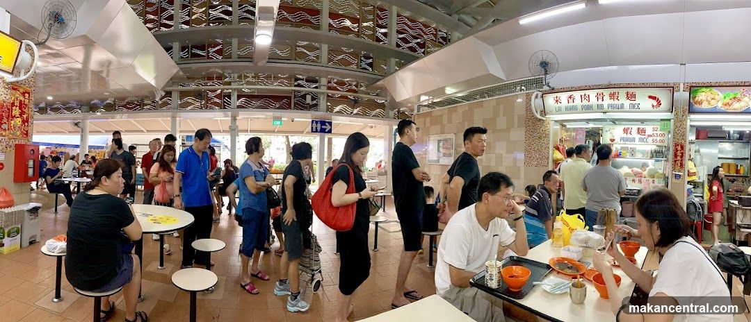 Food Stall in a Busy Hawker Centre