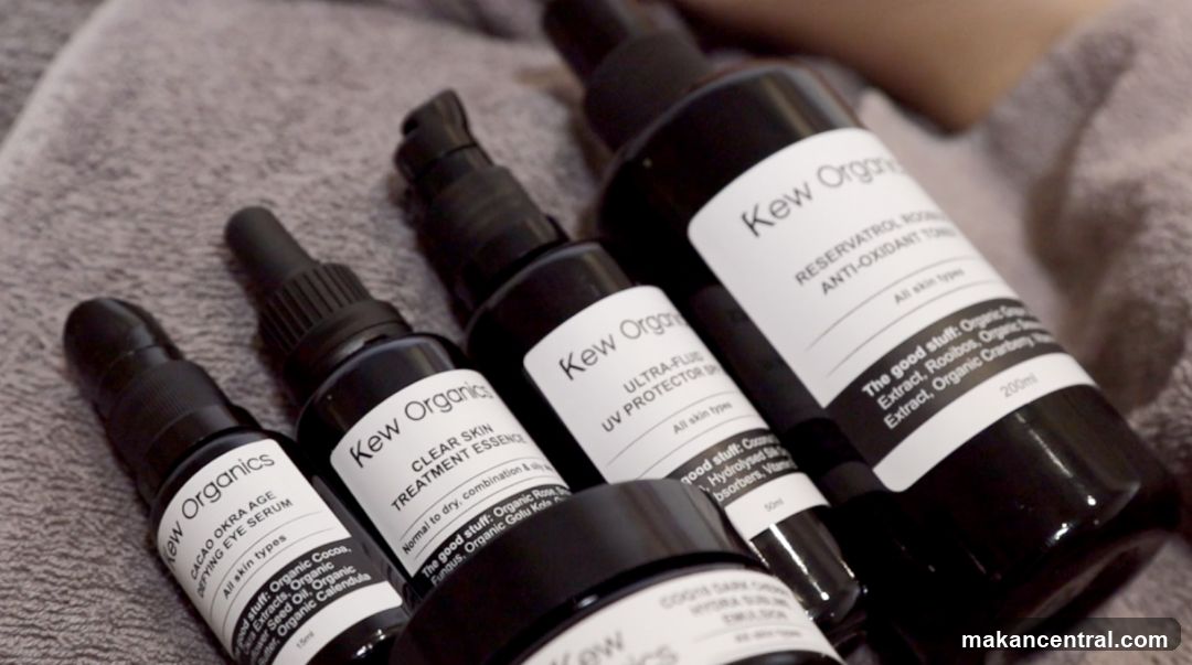 Kew Organics Skincare Products