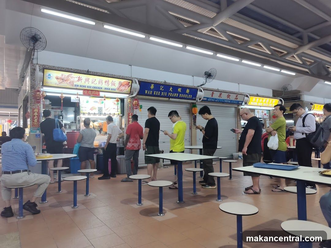 Food Stalls in a Market