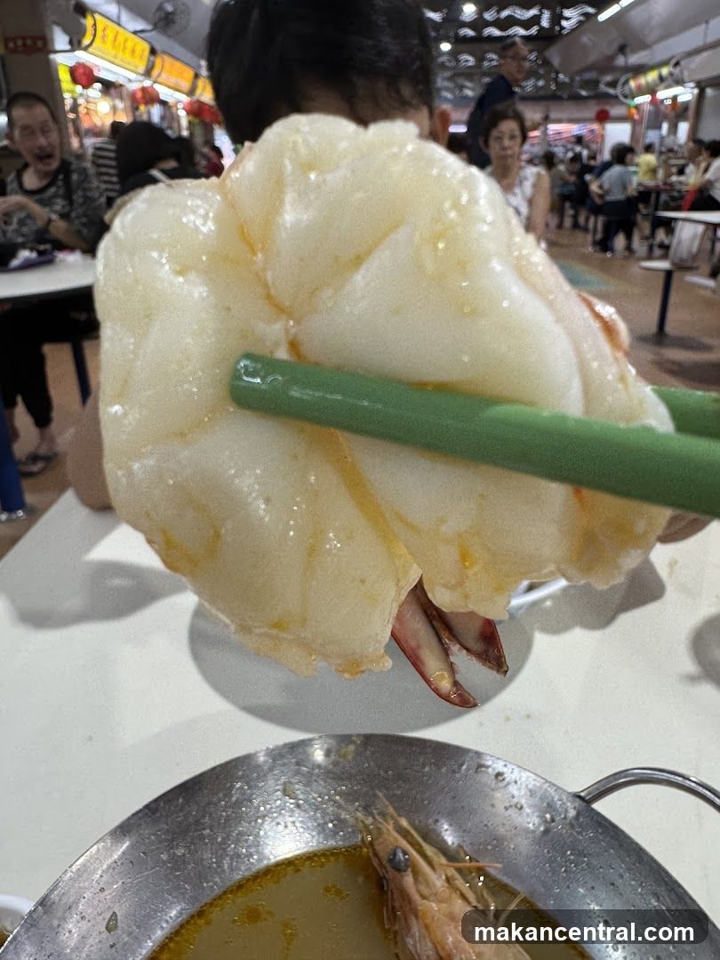 Giant Prawn Dish