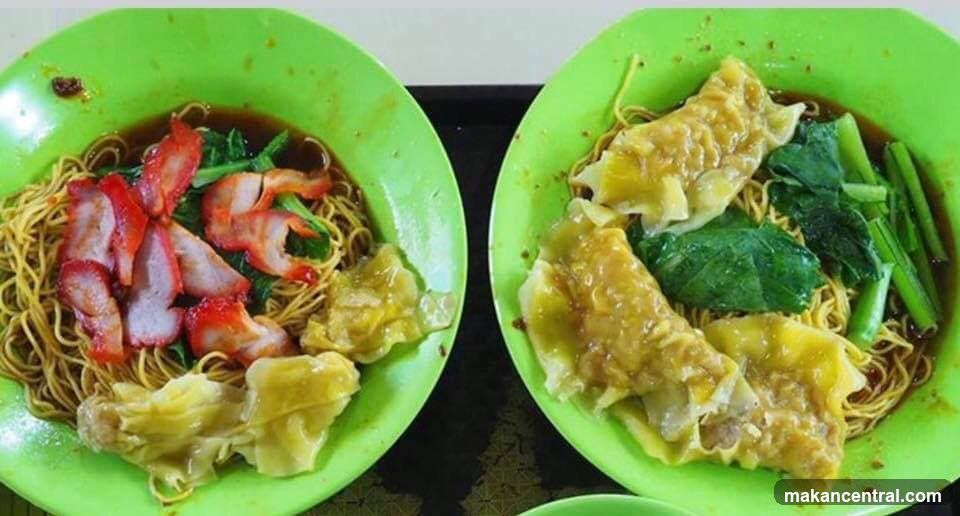 Noodles with Char Siu and Wontons