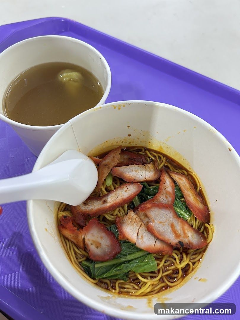 Noodles with Char Siu and Soup