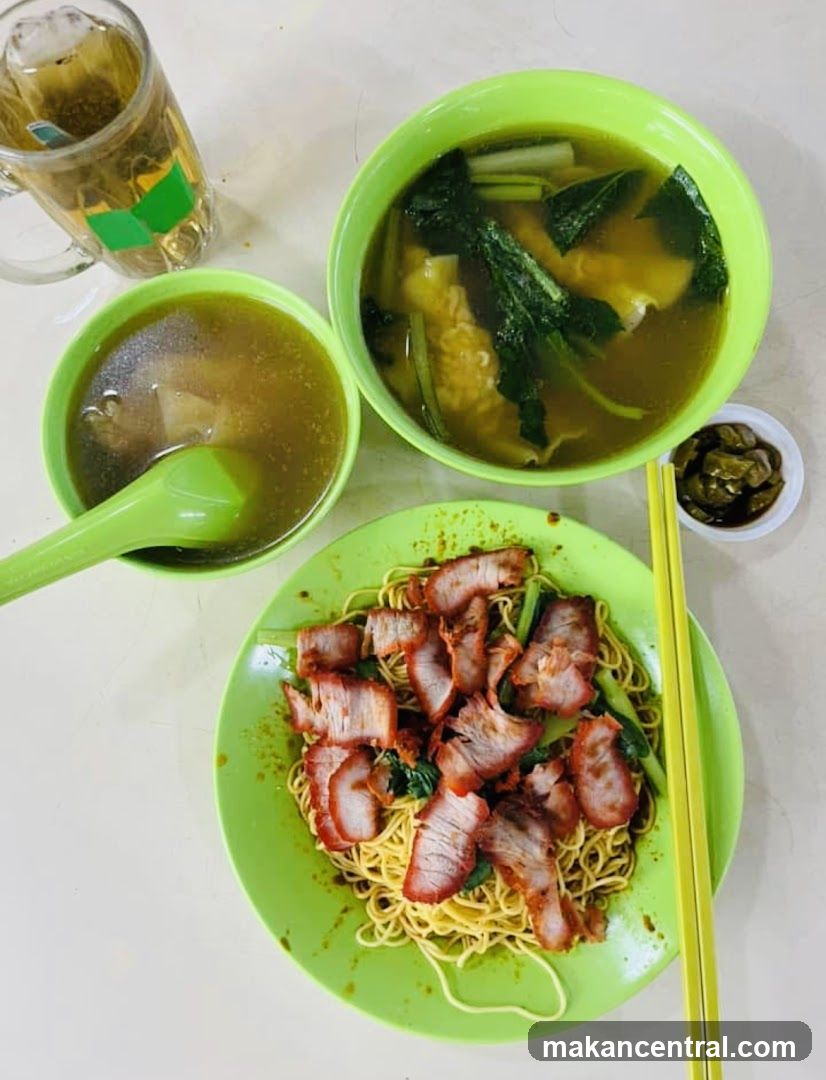 Wonton Noodles with Char Siu