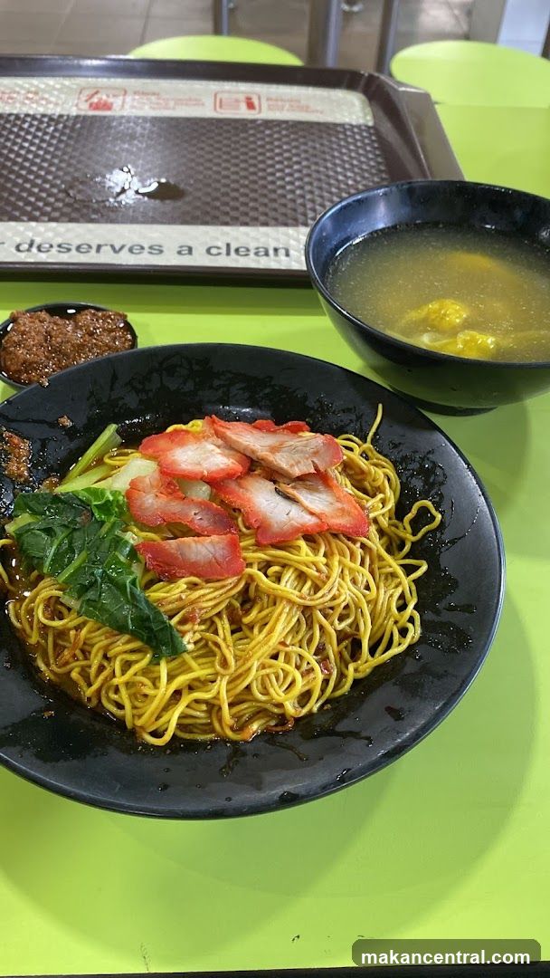 Noodles with Char Siu and Wonton Soup