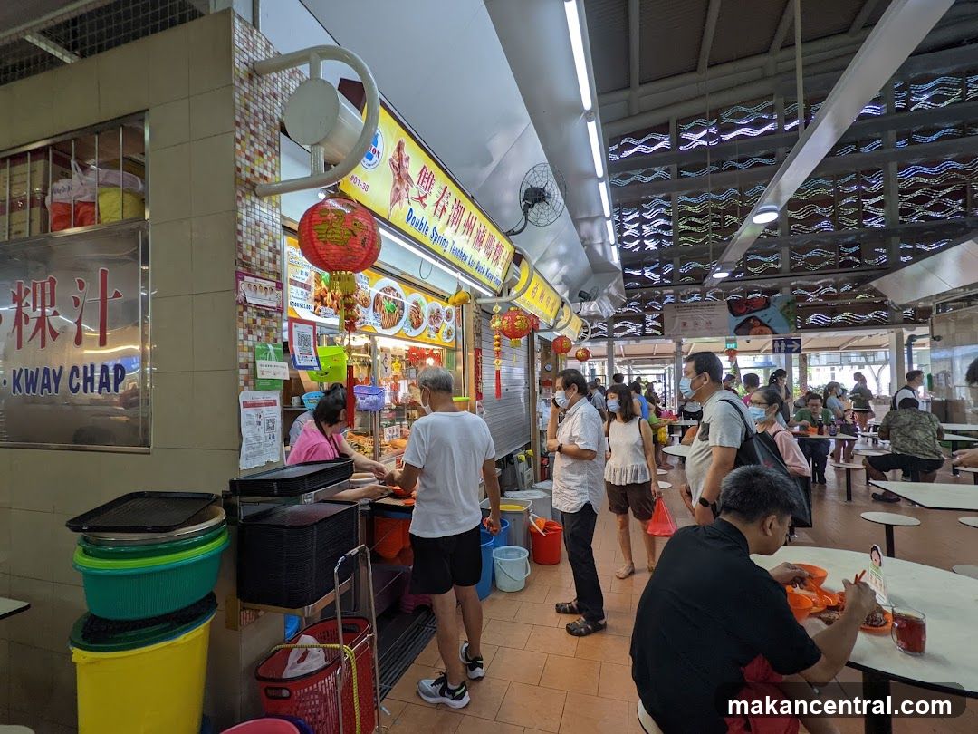 Food Stall in a Busy Hawker Centre