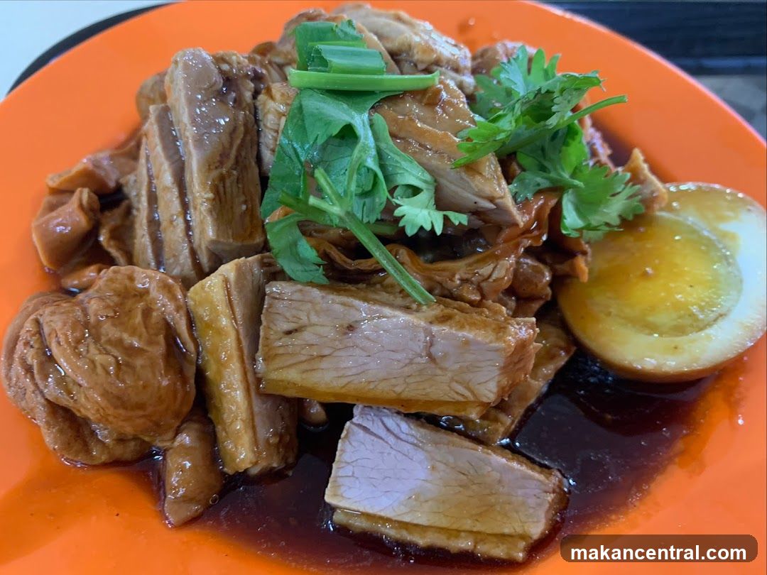 Braised Pork Belly with Egg